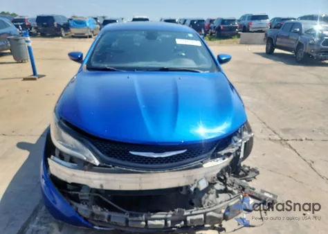 2015 Chrysler 200 S из США, поврежденный, VIN 1C3CCCBB7FN650917